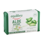ЕКВИЛИБРА НАТУРАЛЕН САПУН С АЛОЕ ВЕРА 100 гр. / EQUILIBRA ALOE VERA SAPONE