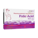 ФОЛИЕВА КИСЕЛИНА таблетки 30 броя / OLIMP LABS FOLIC ACID