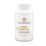 ГАБА таблетки 1000 мг 120 броя / VITA WORLD GABA