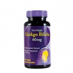 НАТРОЛ ГИНКО БИЛОБА капсули 60 мг. 60 броя / NATROL GINKGO BILOBA 60 mg.