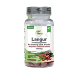 ГРЕВИЯ ЛАНГЮР ЧЕРВЕНА БОРОВИНКА С АРОНИЯ капсули 60 броя / GREWIA CRANBERRY LANGUR CRANBERRY WITH ARONIA