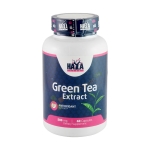 ХАЯ ЛАБС ЕКСТРАКТ ОТ ЗЕЛЕН ЧАЙ капсули 500 мг 60 броя / HAYA LABS GREEN TEA EXTRACT