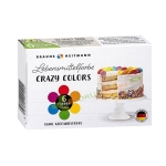 ХАЙТМАН БОЯ ЗА СЛАДКИШИ CRAZY COLOURS ШЕСТ ЦВЯТА 4 г 6 броя / BRAUNS HEITMANN CANDY COLOR CRAZY COLORS SIX COLORS 4 g