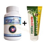 ХЕЛИКС капсули * 30 + ХЕЛИКС КРЕМ 100 мл / TELESTAR HELIX ORIGINAL capsules * 30 + HELIX cream 100 ml