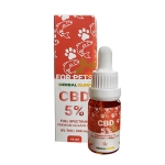 ХЕРБАЛ ГЛОУ CBD МАСЛО 5% ЗА ДОМАШНИ ЛЮБИМЦИ 10 мл / HERBAL GLOW CBD OIL 5% PETS