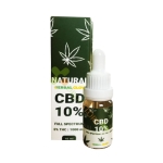 ХЕРБАЛ ГЛОУ CBD МАСЛО 10% НАТУРАЛ 10 мл / HERBAL GLOW CBD OIL 10% NATURAL