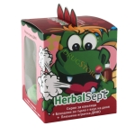 ХЕРБАЛСЕПТ КОМПЛЕКТ СИРОП ЗА КАШЛИЦА 100 мл + БЛИЗАЛКИ ЗА ГЪРЛО С ВКУС ДИНЯ * 6 + ПЛЮШЕНА ИГРАЧКА ДИНО / HERBALSEPT KIT COUGH syrup 100 ml + KIDS LOLLIPOPS WATERMELON * 6 + DINO TOY