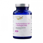  ХИАЛУРОНОВА КИСЕЛИНА + КОЛАГЕН капсули 120 броя / VITA WORLD HYALURONIC ACID + COLLAGEN 