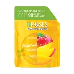 ХИДРАТИРАЩ ДУШ ГЕЛ ROSES BODY BOMB С МАНГО - ПЪЛНИТЕЛ 600 мл / NATURE OF AGIVA ROSES BODY BOMB SHOWER GEL MANGO REFILL 