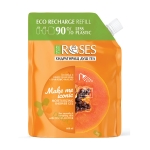 ХИДРАТИРАЩ ДУШ ГЕЛ ROSES MAKE ME ICONIC С КАКАОВО МАСЛО И ПАПАЯ - ПЪЛНИТЕЛ 600 мл / NATURE OF AGIVA ROSES SHOWER GEL MAKE ME ICONIC COCOA BUTTER & PAPAYA REFILL 