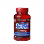 ОМЕГА - 3 КОНЦЕНТРИРАНО РИБЕНО МАСЛО ТРОЙНА СИЛА капсули 1360 мг. 60 броя / HOLLAND BARRETT TRIPLE STRENGHT OMEGA - 3 FISH OIL