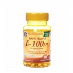 ВИТАМИН Е 100 IU капсули 100 броя / HOLLAND BARRETT VITAMIN E 100 IU