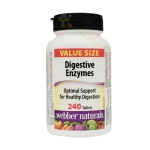 ХРАНОСМИЛАТЕЛНИ ЕНЗИМИ таблетки 240 броя / WEBBER NATURALS DIGESTIVE ENZYMES 