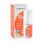 ИНОФАРМ СЪН СЛЪНЦЕЗАЩИТЕН КРЕМ ЗА ДЕЦА SPF50 100 г / INOPHARM SUN PROTECTION SUN CREAM FACE & BODY KIDS SPF50