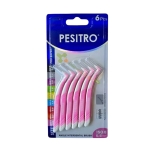 ИНТЕРДЕНТАЛНА ЧЕТКА ЗА ЗЪБИ ПЕСИТРО ПРО ЕКСПЕРТ 0.6 6 броя / PESITRO PRO-EXPERT INTERDENTAL BRUSH 0.6