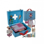 ДЪРВЕН ДОКТОРСКИ КОМПЛЕКТ ЗА ДЕЦА KRU19869 / ISO WOODEN DOCTOR'S KIT