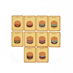 ДЕТСКИ ДЪРВЕН СОРТЕР БУРГЕР KRU22673 / ISO WOODEN TOY HAMBURGER