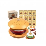 ДЕТСКИ ДЪРВЕН СОРТЕР БУРГЕР KRU22673 / ISO WOODEN TOY HAMBURGER