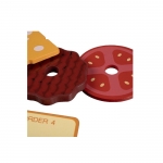 ДЕТСКИ ДЪРВЕН СОРТЕР БУРГЕР KRU22673 / ISO WOODEN TOY HAMBURGER