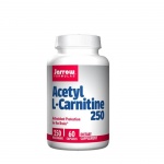 АЦЕТИЛ L-КАРНИТИН капсули 250 мг. 60 броя / JARROW FORMULAS ACETYL L - CARNITINE