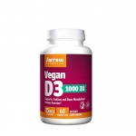 ВИТАМИН Д3 ВЕГАН 1000IU капсули 60 броя / JARROW FORMULAS VEGAN VITAMIN D3
