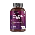 КАЛИЙ + ВИТАМИН C таблетки 180 броя / WEIGHT WORLD POTASSIUM CITRATE WITH VITAMIN C