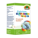 КАЛЦИЙ ЗА ДЕЦА 400 мг дъвчащи таблетки 60 броя / SUNLIFE CALCIUM FOR CHILDREN 400 mg chewable tablets 