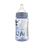 КАНПОЛ АНТИКОЛИК ШИШЕ С ШИРОКО ГЪРЛО ГОЛД СИНЬО 3 м+ 240 мл / CANPOL BABIES ANTICOLIC BOTTLE WITH WIDE NECK GOLD BLUE 3 m +