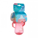 КАНПОЛ ЧАША СЪС СЛАМКА РОЗОВА 250 мл / CANPOL BABIES CUP WITH SILICONE SPOUT PINK 250 ml