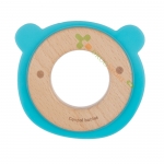 КАНПОЛ ЧЕСАЛКА ДЪРВО И СИЛИКОН BEAR / CANPOL BABIES WOOD & SILICONE TEETHER BEAR