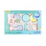 КАНПОЛ КОМПЛЕКТ ЧЕСАЛКИ PASTEL 4 броя / CANPOL BABIES SET SILICONE TEETHERS PASTEL