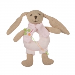 КАНПОЛ МЕКА ДРЪНКАЛКА BUNNY РОЗОВА / CANPOL BABIES SOFT TOY BUNNY PINK