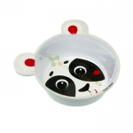 КАНПОЛ МЕЛАМИНОВА КУПА С УШИЧКИ HELLO LITTLE БЕЖОВА / CANPOL BABIES MELAMINE BOWL WITH HANDLES HELLO LITTLE BEIGE 4 m+