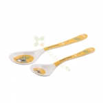 КАНПОЛ МЕЛАМИНОВИ ЛЪЖИЧКИ EXOTIC ANIMALS ЖЪЛТИ 9 м+ 2 броя / CANPOL BABIES MELAMINE SPOONS EXOTIC ANIMALS YELLOW 9 m+