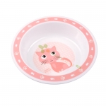 КАНПОЛ ПЛАСТМАСОВА КУПА HAPPY ANIMALS 270 мл / CANPOL BABIES PLASTIC BOWL HAPPY ANIMALS