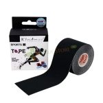  КИНДМАКС КИНЕЗИО ЛЕНТА ЧЕРЕН 7,5 см. х 5 м. 1 брой / KINDMAX SPORTS THERAPY TAPE BLACK