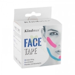 КИНДМАКС КИНЕЗИО ЛЕНТА ЗА ЛИЦЕ БЕЖОВА 2,5 см х 5 м 2 броя / KINDMAX FACE TAPE BEIGE