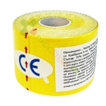 КИНЕЗИО ЛЕНТА ЖЪЛТА 5см/5м NANJING 3H MEDICAL / KINESIO TAPE YELLOW 5 cm/5 m NANJING 3H MEDICAL