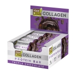 КОЛАГЕНОВ ПРОТЕИНОВ БАР ТРОЕН ШОКОЛАД 50 г 12 броя / RICE UP! COLLAGEN PROTEIN BAR TRIPLE CHOCOLATE 50 g 