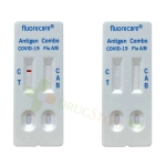 КОМБИНИРАН БЪРЗ АНТИГЕНЕН ТЕСТ V3 - 3 РЕСПИРАТОРНИ ПАТОГЕНА / FLUORECARE ANTIGEN COMBO TEST KIT V3 