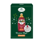 КОМПЛЕКТ CHRISTMAS MAGIC ДУШ-ГЕЛ ПОРТОКАЛ И КАКАО 500 мл + ГЪБА ЗА БАНЯ / L'ANGELICA CHRISTMAS MAGIC GIFT SET