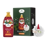 КОМПЛЕКТ CHRISTMAS MAGIC ДУШ-ГЕЛ ПОРТОКАЛ И КАКАО 500 мл + ГЪБА ЗА БАНЯ / L'ANGELICA CHRISTMAS MAGIC GIFT SET
