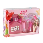 КОМПЛЕКТ МАЛКА ПРИНЦЕСА С ЛАК ЗА НОКТИ И ДЕКОРАЦИИ / CHLAPU CHLAP SET NAIL POLISH AND DECORATIONS