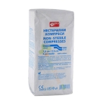 КОМПРЕСИ НЕСТЕРИЛНИ 7.5 см / 7.5 см х 8 ДИПЛИ 100 броя / SOPHARMA MEDICA NON-STERILE GAUZE COMPRESSES
