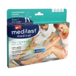 КОМПРЕСИВЕН ЧОРАП ПРИ РАЗШИРЕНИ ВЕНИ МЕДИЛАСТ КЛАС I 3 / 4 размер M * 1 брой / MEDILAST MEDICAL COMPRESSION STOCKINGS TO TREAT VARICOSE VEINS CLASS I 3 / 4 size M 