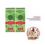 ЗЕЛЕН ЧАЙ капсули 2 x 80 броя + ПОДАРЪК КНИГА "STAY HEALTHY! EAT CLEAN!" ОТ БИЛЯНА ЙОТОВСКА / CVETITA GREEN TEA capsules 2 x 80 + BOOK "STAY HEALTHY! EAT CLEAN!"
