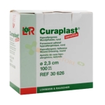 КРЪГЛА ЗАМОЗАЛЕПВАЩА СЕ ПРЕВРЪЗКА Ф 2.3 см 100 броя / LOHMANN & RAUSCHER CURAPLAST SENSITIVE HYPOALLERGENIC ADHESIVE WOUND DRESING, ROUND F 2.3.cm