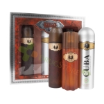 КУБА КОМПЛЕКТ GOLD ТОАЛЕТНА ВОДА 100 мл+АФТЪРШЕЙВ 100 мл+ДЕЗОДОРАНТ 200 мл ЗА МЪЖЕ / CUBA SET GOLD EAU DE TOILETTE+AFTERSHAVE+DEODORANT