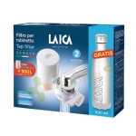LAICA ФИЛТРИРАЩА СИСТЕМА ГЕНОВА + МЕТАЛНА БУТИЛКА ИНОКС 500 мл / LAICA FILTERING SYSTEM GENOVA + INOX BOTTLE 