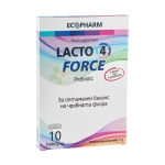 ЛАКТО 4 ФОРС капсули 10 броя / ECOPHARM GROUP LACTO 4 FORCE